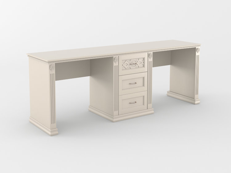 Письменный стол "Верона" 2 раб.места с ящиками